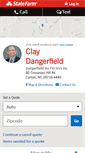 Mobile Screenshot of claydangerfield.com